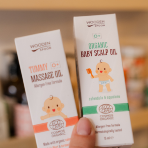 WOODEN SPOON Bio olje za trebušček 0+, 50ml